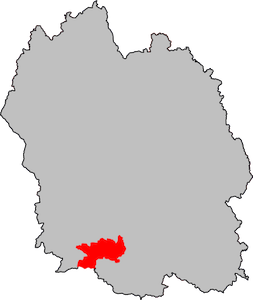 Carte Hures-la-Parade