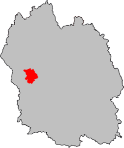 Carte Bourgs-sur-Colagne