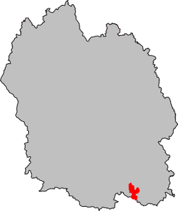 Carte Sainte-Croix-Vallée-Française