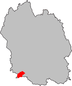 Carte Saint-Pierre-des-Tripiers